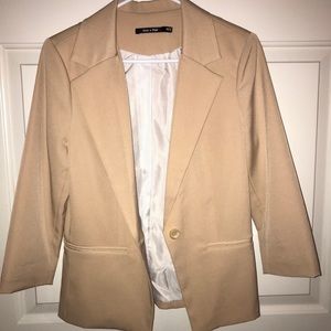 Khaki blazer